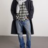 Playground Logo-Appliquéd Checked Wool and Cotton-Blend Shirt - OU