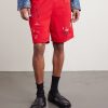 Studio Gym Straight-Leg Paint-Splattered Mesh Shorts - FR Studio Gym Straight-Leg Paint-Splattered Mesh Shorts - FR