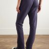 Flared Panelled Logo-Print Cotton-Jersey Sweatpants - BK
