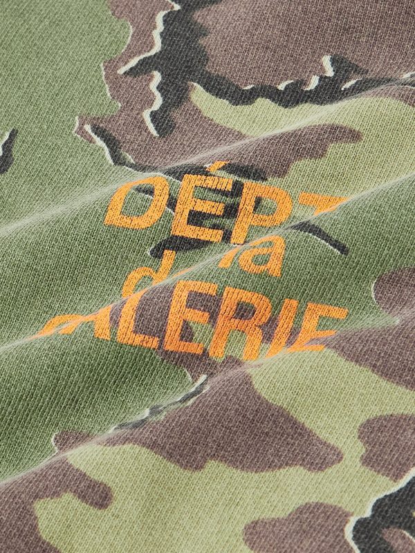 Camouflage and Logo-Print Cotton-Jersey Hoodie - CU
