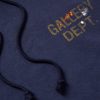 Logo-Print Paint-Splattered Cotton-Jersey Hoodie - CU