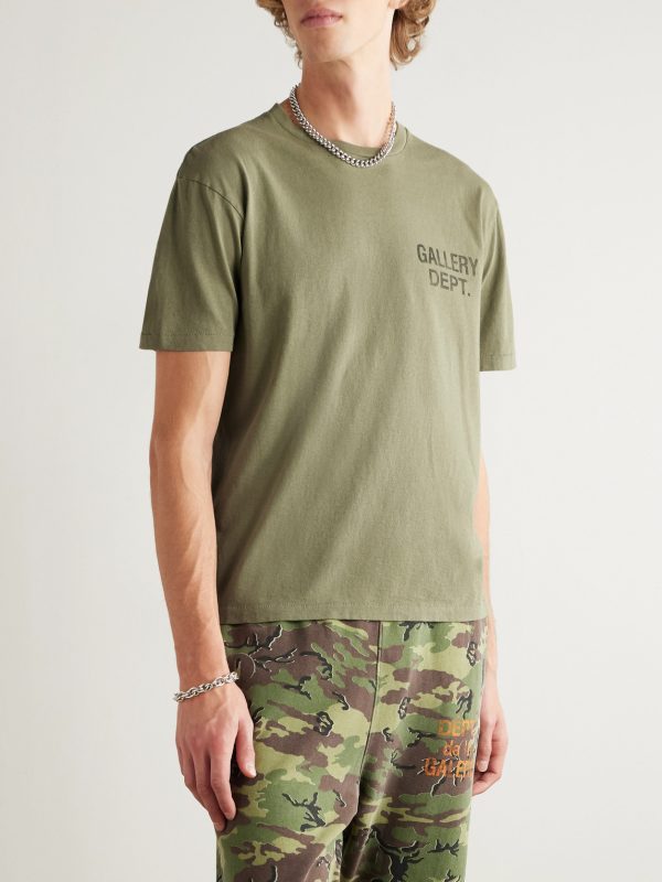 Souvenir Logo-Print Cotton-Jersey T-Shirt - FR Souvenir Logo-Print Cotton-Jersey T-Shirt - FR
