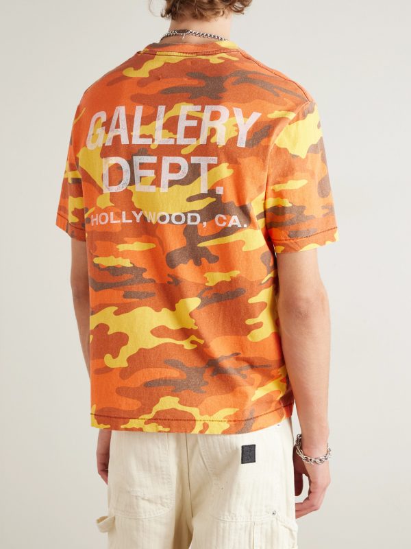 Souvenir Camouflage Logo-Print Cotton-Jersey T-Shirt - BK Souvenir Camouflage Logo-Print Cotton-Jersey T-Shirt - BK
