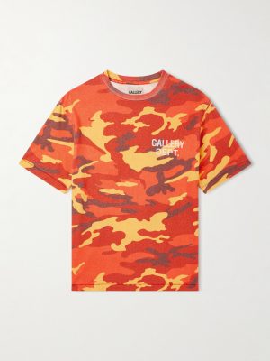 Souvenir Camouflage Logo-Print Cotton-Jersey T-Shirt Souvenir Camouflage Logo-Print Cotton-Jersey T-Shirt