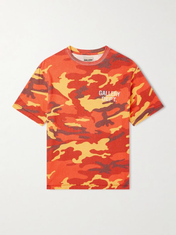 Souvenir Camouflage Logo-Print Cotton-Jersey T-Shirt Souvenir Camouflage Logo-Print Cotton-Jersey T-Shirt