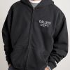 90's Logo-Print Cotton-Jersey Zip-Up Hoodie - FR 90's Logo-Print Cotton-Jersey Zip-Up Hoodie - FR