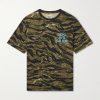 French Camouflage Logo-Print Cotton-Jersey T-Shirt