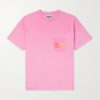 Boardwalk Logo-Print Paint-Splattered Cotton-Jersey T-Shirt