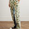 Flared Patchwork Camouflage and Logo-Print Cotton-Jersey Sweatpants - FR Flared Patchwork Camouflage and Logo-Print Cotton-Jersey Sweatpants - FR