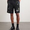 Studio Gym Straight-Leg Paint-Splattered Mesh Shorts - FR Studio Gym Straight-Leg Paint-Splattered Mesh Shorts - FR