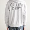 Logo-Print Paint-Splattered Cotton-Jersey Hoodie - BK