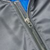 Silk-Satin Padded Bomber Jacket - CU