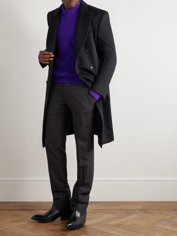 Brushed-Cashmere Sweater - OU Brushed-Cashmere Sweater - OU