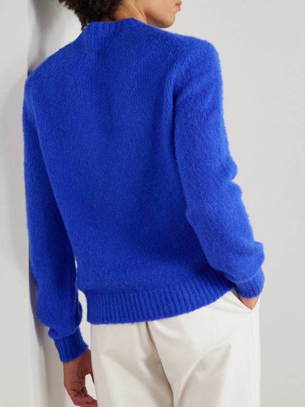 Brushed-Cashmere Sweater - BK Brushed-Cashmere Sweater - BK