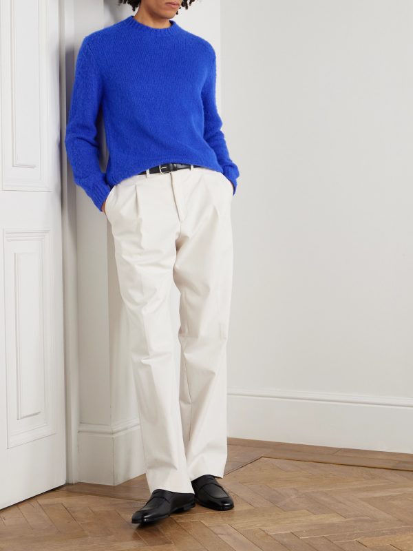 Brushed-Cashmere Sweater - OU Brushed-Cashmere Sweater - OU