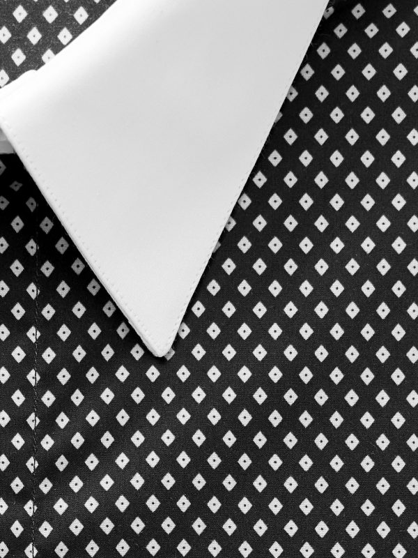 Slim-Fit Printed Cotton Shirt - CU