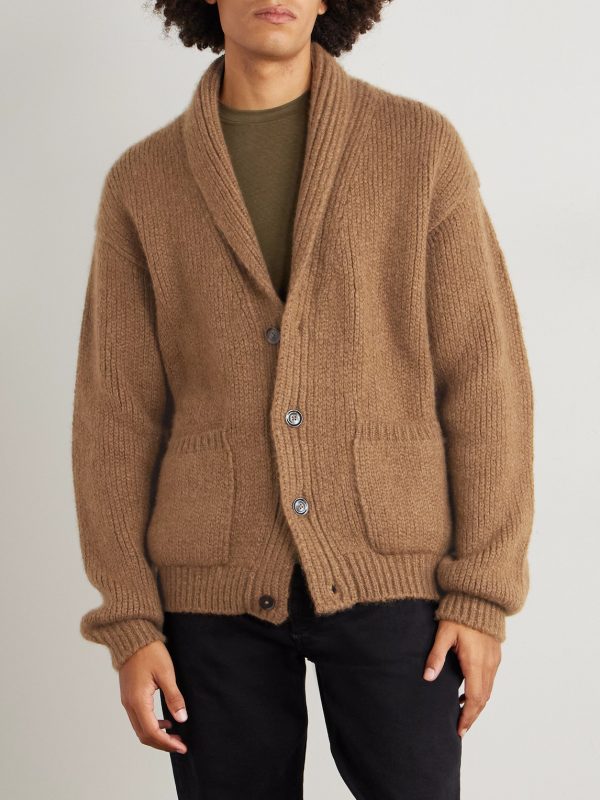 Shawl-Collar Cashmere Cardigan - FR Shawl-Collar Cashmere Cardigan - FR