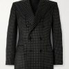 Double-Breasted Polka-Dot Mulberry Silk-Duchesse Satin Tuxedo Jacket Double-Breasted Polka-Dot Mulberry Silk-Duchesse Satin Tuxedo Jacket
