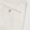 Wide-Leg Pleated Cotton and Silk-Blend Satin Tuxedo Trousers - CU
