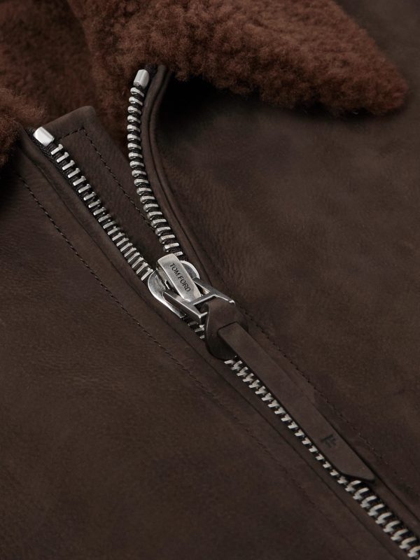 Shearling Bomber Jacket - E1 Shearling Bomber Jacket - E1