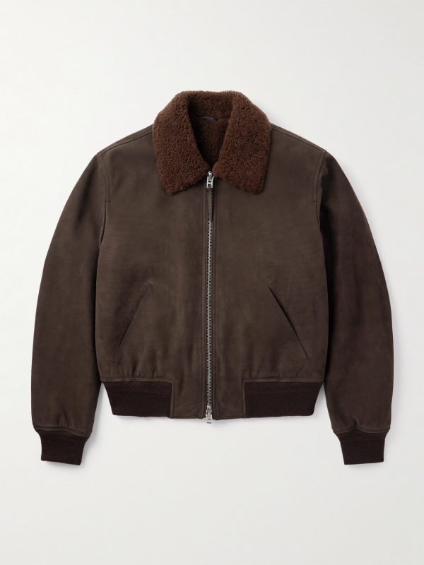 Shearling Bomber Jacket Shearling Bomber Jacket