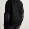 Bouclé-Trimmed Ribbed Cashmere Cardigan - BK Bouclé-Trimmed Ribbed Cashmere Cardigan - BK