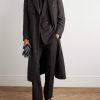 Hopsack Double-Breasted Wool Suit Jacket - OU Hopsack Double-Breasted Wool Suit Jacket - OU