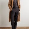 Tapered Grain de Poudre Wool Suit Trousers - OU Tapered Grain de Poudre Wool Suit Trousers - OU