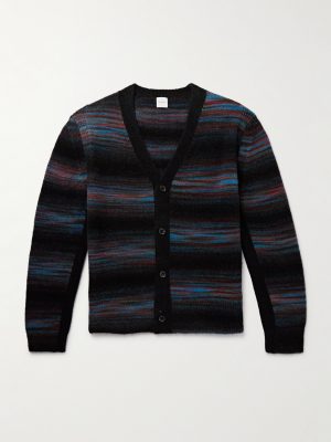 Striped Knitted Cardigan