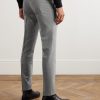 Straight-Leg Woven Suit Trousers - BK Straight-Leg Woven Suit Trousers - BK