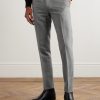 Straight-Leg Woven Suit Trousers - FR Straight-Leg Woven Suit Trousers - FR