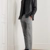 Straight-Leg Woven Suit Trousers - OU Straight-Leg Woven Suit Trousers - OU