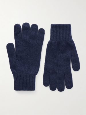 Merino Wool and Recycled-Cashmere Blend Gloves Merino Wool and Recycled-Cashmere Blend Gloves