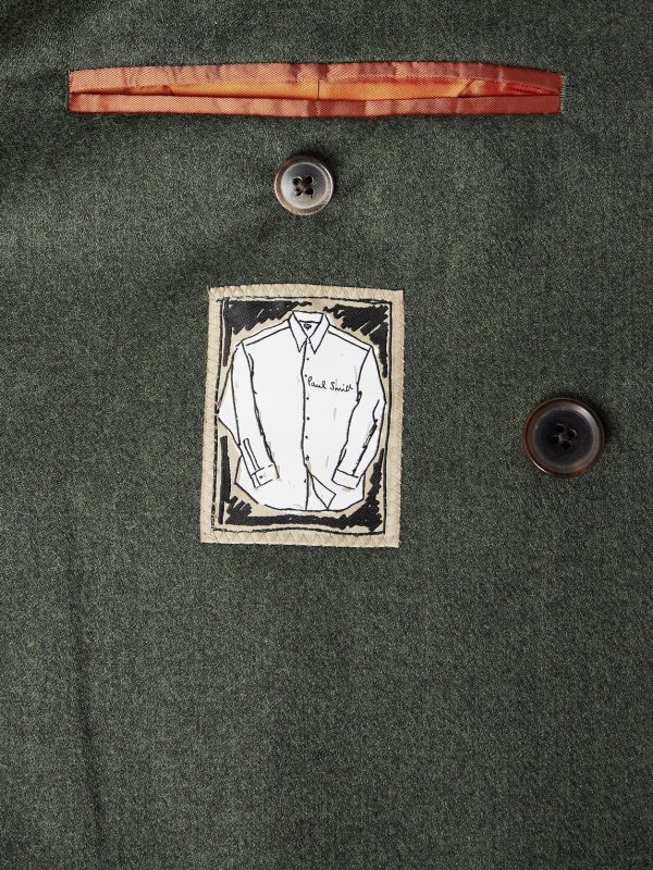 Double-Breasted Wool and Cashmere-Blend Suit Jacket - E1 Double-Breasted Wool and Cashmere-Blend Suit Jacket - E1