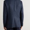 Textured Wool and Silk-Blend Suit Jacket - BK Textured Wool and Silk-Blend Suit Jacket - BK