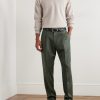 Straight-Leg Pleated Wool and Cashmere-Blend Suit Trousers - OU Straight-Leg Pleated Wool and Cashmere-Blend Suit Trousers - OU