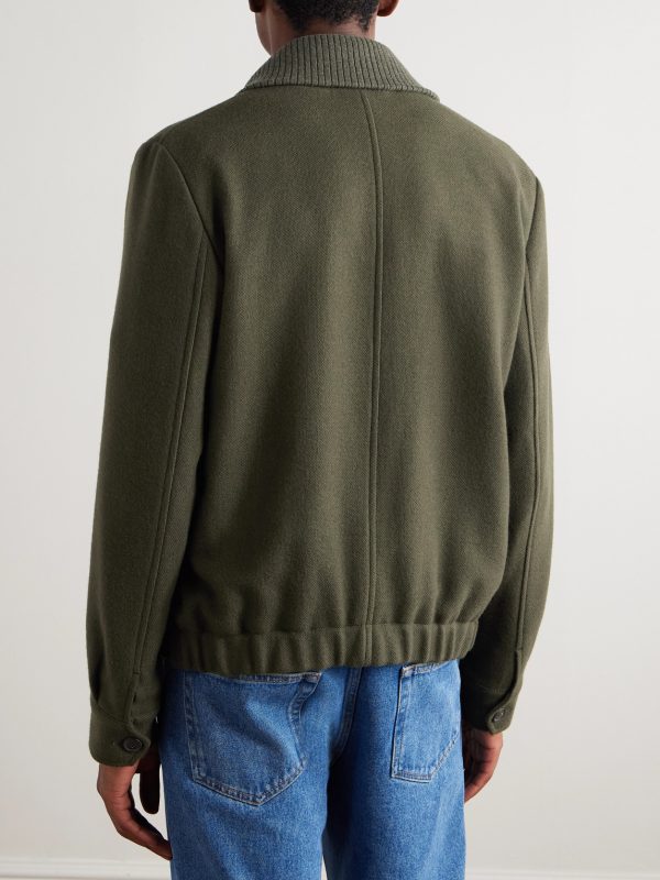 Wool Shirt Jacket - BK Wool Shirt Jacket - BK