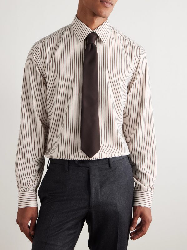 Striped Twill Shirt - FR Striped Twill Shirt - FR