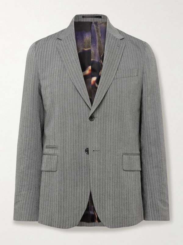 Slim-Fit Herringbone Suit Jacket Slim-Fit Herringbone Suit Jacket
