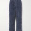 Straight-Leg Cotton-Corduroy Trousers