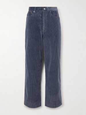 Straight-Leg Cotton-Corduroy Trousers Straight-Leg Cotton-Corduroy Trousers