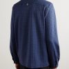 Houndstooth Cotton-Blend Shirt - BK