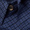 Houndstooth Cotton-Blend Shirt - CU