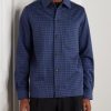 Houndstooth Cotton-Blend Shirt - FR