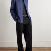 Houndstooth Cotton-Blend Shirt - OU