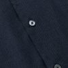 Convertible-Collar Herringbone Cotton and Lyocell-Blend Shirt - CU