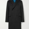 Double-Breasted Wool and Cashmere-Blend Felt Overcoat Double-Breasted Wool and Cashmere-Blend Felt Overcoat