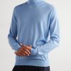 Cashmere and Silk-Blend Rollneck Sweater - FR Cashmere and Silk-Blend Rollneck Sweater - FR