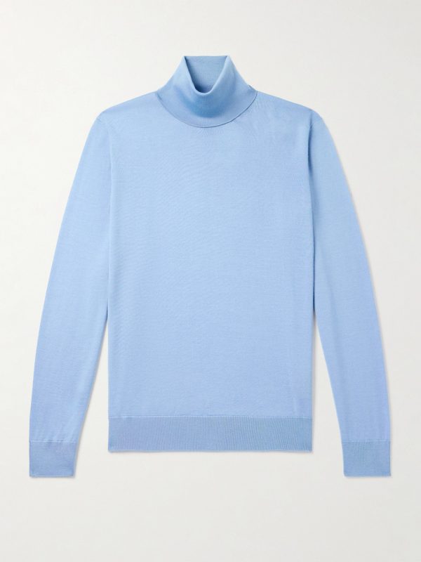 Cashmere and Silk-Blend Rollneck Sweater Cashmere and Silk-Blend Rollneck Sweater