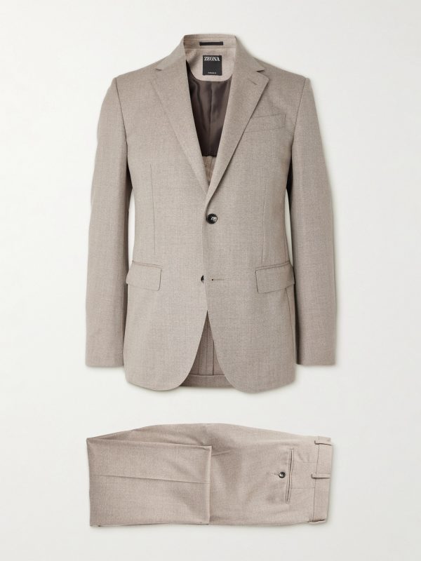 Wool-Gabardine Suit Wool-Gabardine Suit